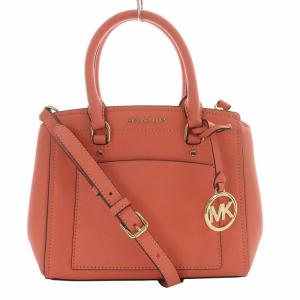 PARK パーク ミディアム メッセンジャー 2way ハンドバッグ ショルダー レザー 革 ピンク 30T9GP9M2L