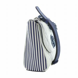 GUESS G-LUX CROSSBODY FLAP ハンドバッグ ショルダー 2WAY レザー キルティング ロゴ