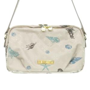 極美品★保存袋付 russet ラシット ショルダーバッグ グレー 総柄 russet ラシット グレー総柄 ショルダーバッグ レディース
