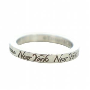 727 Fifth Avenue NewYork ノーツ ナロー リング 指輪 Silver925 ロゴ