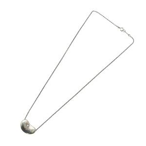 TIFFANY&Co. ビーン ネックレス アクセサリー ペンダント Silver925 ロゴ シルバー色 GY18 /MQ OH