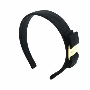 極美品 サルヴァトーレフェラガモ バレッタ ヴァラリボン 髪留め ゴールド 黒 Amazon.co.jp: [サルバトーレフェラガモ] バレッタ 髪留めVARA