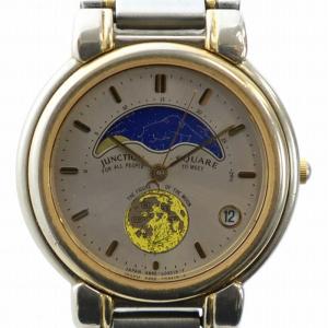 ジャンクション スクエア JUNCTION SQUARE ジャンク品 腕時計 ウォッチ クォーツ カレンダー付き