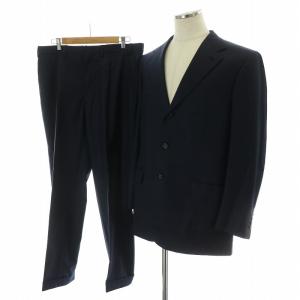 Super150's シングルスーツ セットアップ ストライプ柄