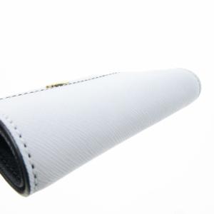 TORY BURCH ロビンソン カラーブロック ミニ ウォレット 二つ折り 財布 小銭入れあり 配色 青 ブルー /CK28