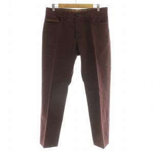 Classic fit デニムパンツ 50 ボルドー