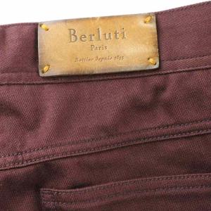 Berluti Classic fit デニムパンツ 50 ボルドー