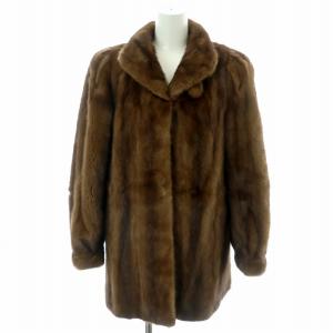 【美品】 SAGA MINK デミバフミンク 銀タグ 15号 サガミンク 美品】 SAGA MINK デミバフミンク 銀タグ 15号 サガミンク