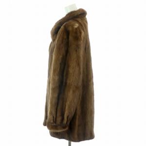 SAGA MINK 金サガ ファーコート ミンク 6号 ブラウン