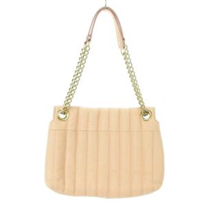 kate spade new york Evangeline ショルダーバッグ レザー 革 チェーンストラップ キルティング ゴールド金具 ピンク