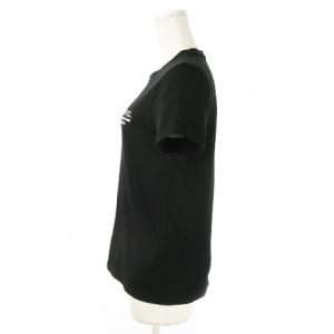 A.P.C. RUE MADAME ルーマダム Tシャツ 半袖 クルーネック コットン ロゴ 刺繍 S 黒 ブラック