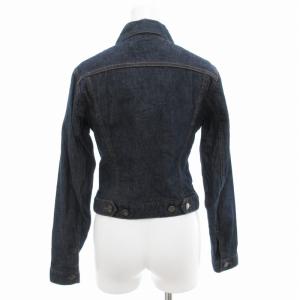 GUCCI デニムジャケット 3rdタイプ リジット 38 インディゴブルー