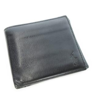 Polo Ralph Lauren ブラック 二つ折り財布 POLO RALPH LAUREN＞二つ折り財布(ブラック): 雑貨
