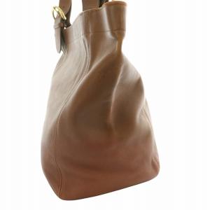 COACH オールドコーチ ヴィンテージ 4082 USA アメリカ製 トートバッグ ショルダー レザー 牛革 茶
