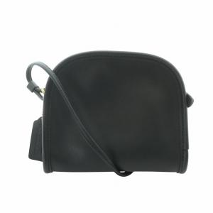 オールドコーチ ショルダーバッグ 斜め掛け ロゴ レザー 黒 ブラック 9017 GY18 /MQ