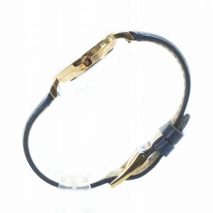 FURLA 腕時計 ウォッチ クォーツ ラウンド 紺文字盤 ロゴ レザーベルト 紺 ネイビー ゴールド色 4251108528-76345