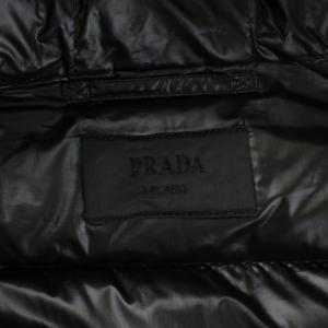 PRADA 22年 ダウンジャケット グースダウン 48 ブラック 2022