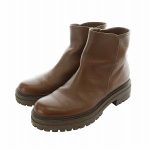 Gianvito Rossi ショートブーツ 37 ブラウン
