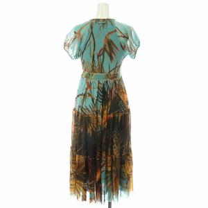 Jean Paul GAULTIER SOLEIL ワンピース パワーネット シアー 総柄