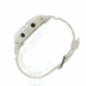 CASIO G-SHOCK ミニ mini 腕時計 ウォッチ クォーツ カレンダー付き デジタル ロゴ 黒文字盤 白 ホワイト GMN-691