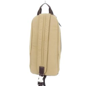 COACH ボディバッグ ナイロン レザー ロゴ チャーム付き 茶 ブラウン F70692 /MN9 GY18