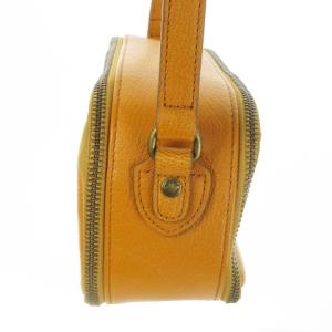 Dakota お財布ショルダーバッグ レザー 革 ロゴ 黄 マスタード /AO12 GY18