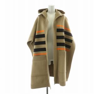 TBロゴ フーデッド ポンチョ ONE SIZE ブラウン