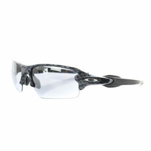 OAKLEY フラック FLAK2.0 サングラス ハーフリム ロゴ 6112 グレー 黒 ブラック OO9271-06