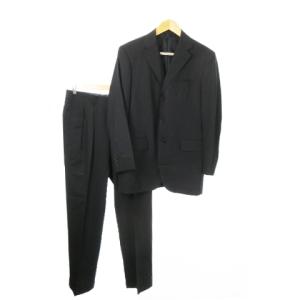 シングルスーツ セットアップ 2点セット テーラードジャケット 背抜き スラックスパンツ トラウザー ストライプ