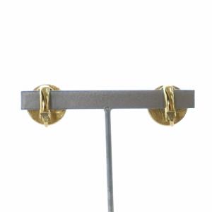 GIVENCHY ヴィンテージ イヤリング アクセサリー クリップ式 両耳用 フェイクパール ロゴ ゴールドカラー 金色