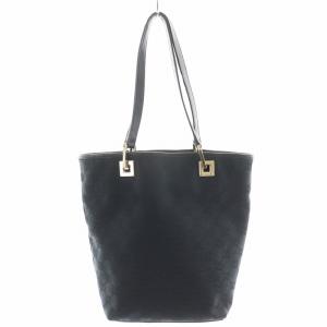 GGキャンバス ミニトートバッグ ハンドバッグ ショルダーバッグ レザー 黒 ブラック 002 1099