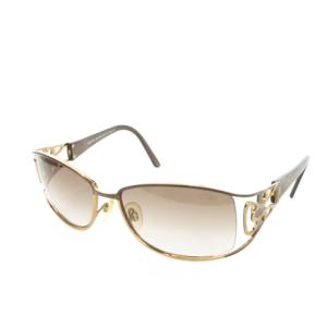 サングラス メタルフレーム スモークレンズ 5817 130 ブラウン