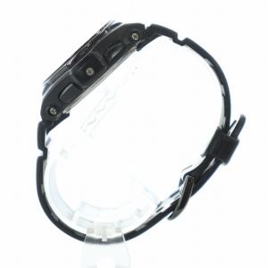 CASIO ベビージー Baby-G 腕時計 ウォッチ 電波ソーラー カレンダー付き ロゴ 黒文字盤 デジアナ 黒