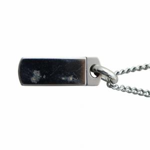 DIESEL ネックレス アクセサリー ペンダント ロゴ ドッグタグ ステンレス シルバー色 GY18 /MQ
