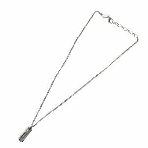 DIESEL ネックレス アクセサリー ペンダント ロゴ ドッグタグ ステンレス シルバー色 GY18 /MQ