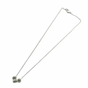 Calvin Klein ネックレス 3連リング アクセサリー ペンダント ラインストーン Silver925 ロゴ シルバー色