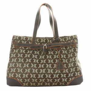 濱野皮革工藝 130周年記念 アニバーサリー トートバッグ ジャガード レザー モノグラム 総柄 ベージュ