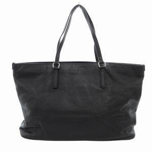 ARMANI JEANS トートバッグ ビジネス レザー ロゴ 星 スター バイカラー 黒 ブラック /FF GY11