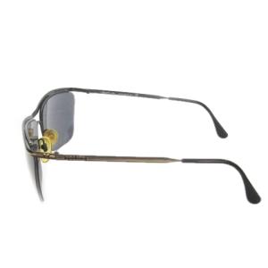 POLICE vogart line サングラス 眼鏡 ハーフリム メタルフレーム スクエア スモークレンズ ロゴ ライン