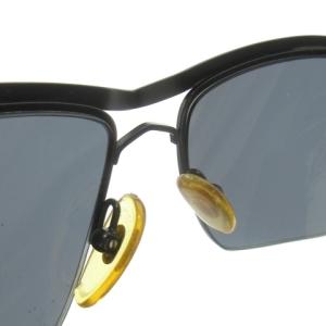 POLICE vogart line サングラス 眼鏡 ハーフリム メタルフレーム スクエア スモークレンズ ロゴ ライン