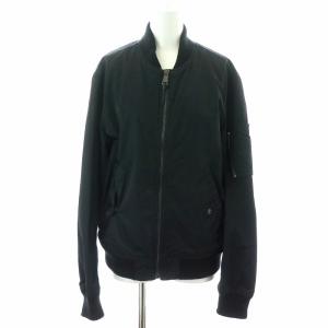 MA-1 フライトジャケット ジャンパー ブルゾン アウター 長袖 総裏地 SP M 黒 ブラック 710670201001