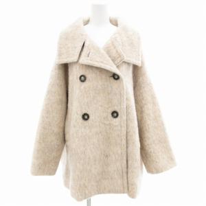 ダブル シャギーコート ミドル F ベージュ CLZ1032308A0010 /GV GY18