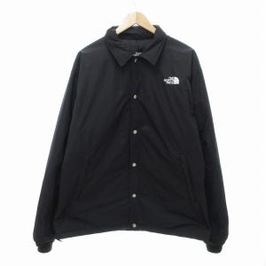 24年製 インサレーテッドコーチジャケット ブルゾン ステンカラー ジップアップ XL 黒 NY82450