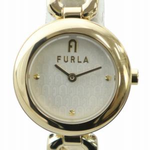 腕時計 ウォッチ クォーツ 白文字盤 ロゴ レザーベルトゴールド色 WW00015003L2 GY05