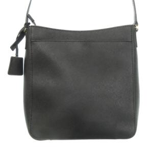 MICHAEL Michael Kors ショルダーバッグ レザー ロゴ ゴールド金具 黒 ブラック /MN15 GY18