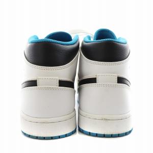 NIKE Air Jordan 1 Mid White Laser blue スニーカー