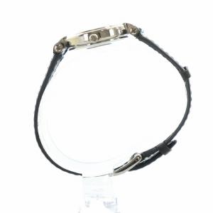 BURBERRY ジャンク品 腕時計 クォーツ 黒文字盤 ローマン カレンダー付き シルバーカラー 11300L