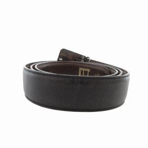 dunhill ベルト バックル ロゴ レザー 革 ブラック 黒 100/40 /FF GY18