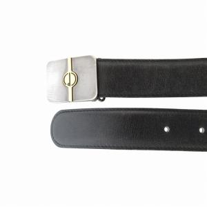 dunhill ベルト バックル ロゴ レザー 革 ブラック 黒 100/40 /FF GY18