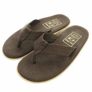 ウルトラスウェードトングサンダル スエード レザー 6 24cm 茶 ブラウン /MW GY18